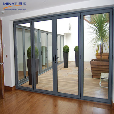 Portes extérieures d'occasion Portes françaises à double pliage modernes pour jardin et balcon très demandées