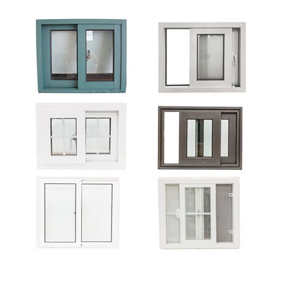Design d'arche moderne As2047 Double vitrage fenêtre en PVC coulissante pour les maisons énergétiques