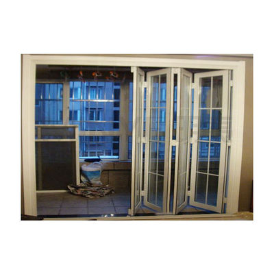 Porte coulissante pliante pour balcon extérieur