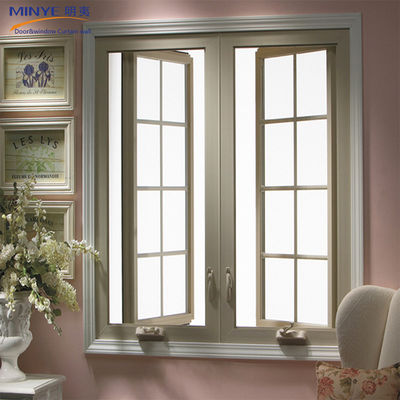 Fenêtre circulaire de type fenêtre en aluminium avec grille isolante thermique et imperméable