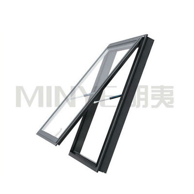 Lumière de toit en verre en aluminium de style moderne avec taille personnalisée et certification ISO9001