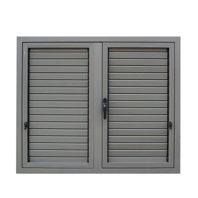 1Épaisseur du profil.0 mm-1.4 mm Allemagne Fenêtre en aluminium avec volet à rouleaux