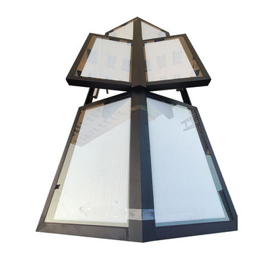 Améliorez votre balcon avec une belle et fonctionnelle fenêtre de toit en alliage d'aluminium