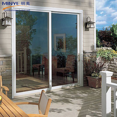 Porte en verre type PVC/UPVC Porte coulissante à double vitrage pour salle de bain et armoire de cuisine