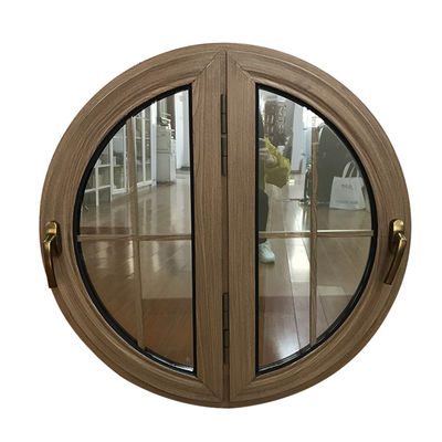 Promotion de fenêtre ronde de centre de bâtiment en aluminium avec ouverture horizontale
