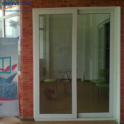Matériau principal Bois massif 3500pa Résistance au vent Porte coulissante en UPVC pour garde-robe moderne