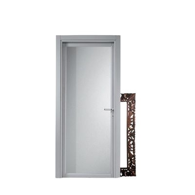Conception de porte en verre en aluminium pour salle de bain Combinaison parfaite de forme et de fonction