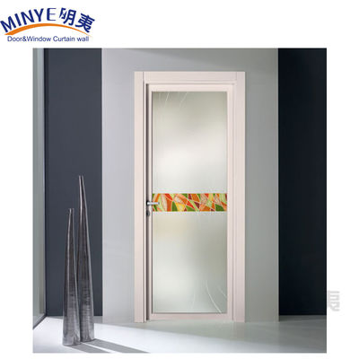 Conception de porte en verre en aluminium pour salle de bain Combinaison parfaite de forme et de fonction