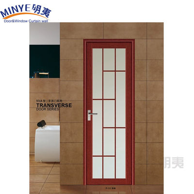 Conception de porte en verre en aluminium pour salle de bain Combinaison parfaite de forme et de fonction