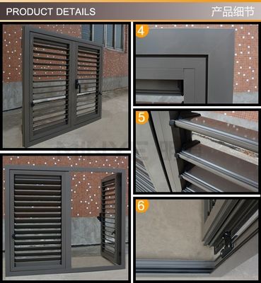 Rideau de plantation fixe réglable avec alliage d'aluminium OEM / ODM