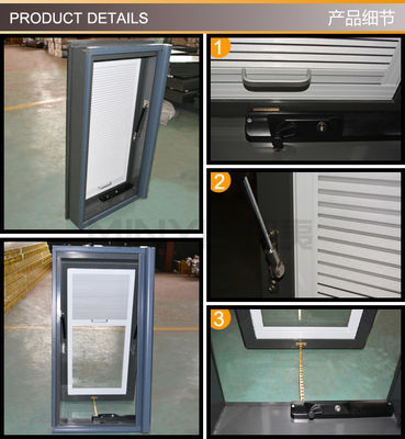 1Épaisseur de profil.4 mm Lumière solaire en aluminium Écran de fenêtre pour votre projet
