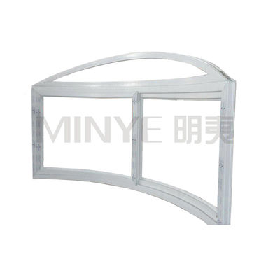Vitre à ouverture horizontale en verre courbé Conception de fenêtres avec verre de sécurité trempé