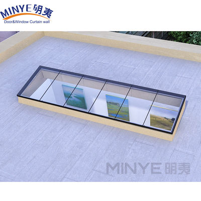 fenêtre de rétroviseur en aluminium avec conception clignotante et double vitrage double trempé à faible E