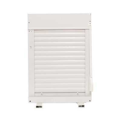 Fermeture à rouleaux électrique en aluminium intérieur avec motif d'ouverture verticale sur mesure