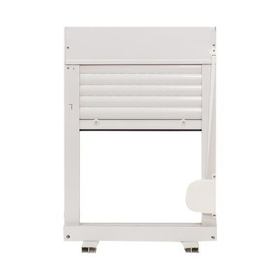 Fermeture à rouleaux électrique en aluminium intérieur avec motif d'ouverture verticale sur mesure