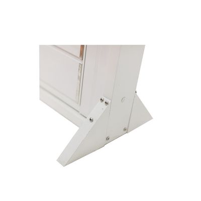 Fermeture à rouleaux électrique en aluminium intérieur avec motif d'ouverture verticale sur mesure