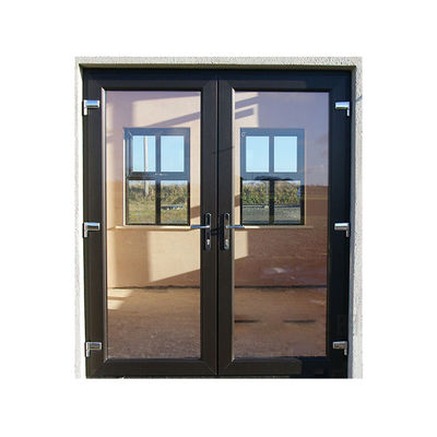 1Épaisseur de profilée de.4 mm Brise thermique Porte en alliage d'aluminium pour style australien