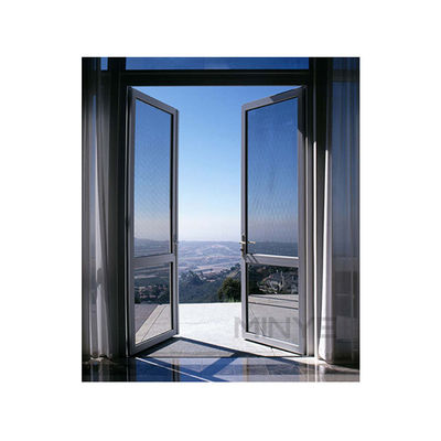 1Épaisseur de profilée de.4 mm Brise thermique Porte en alliage d'aluminium pour style australien