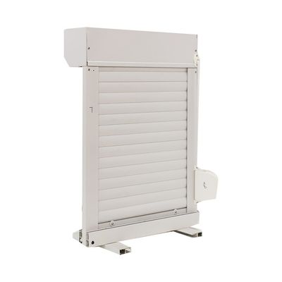 Fenêtre de volet en aluminium à rouleaux avec économie d'énergie et lumière réglable