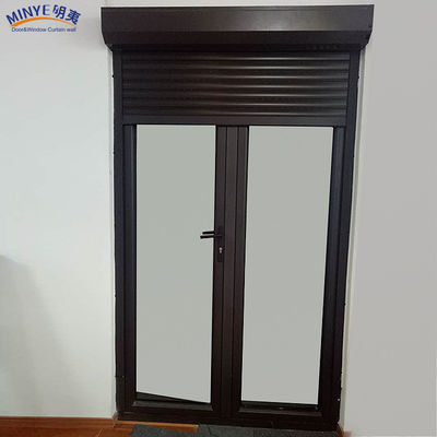 110V/220V/230V/380V Moteur de style moderne Fermeture automatique à rouleaux Porte de garage en aluminium