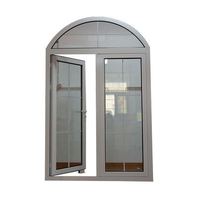 Porte pivotante en aluminium extérieur avec une épaisseur de profil de 2,0 mm et une spécification en verre de 5 mm à 12 mm