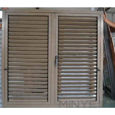 1Épaisseur de profil.4 mm Fenêtres à louve en aluminium pour les exigences de taille personnalisées