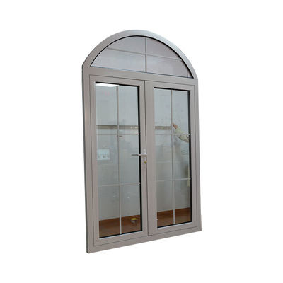 Porte pivotante en aluminium extérieur avec une épaisseur de profil de 2,0 mm et une spécification en verre de 5 mm à 12 mm