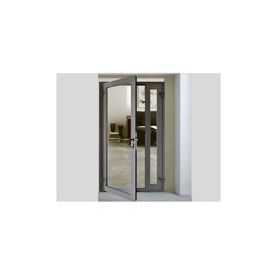 Fenêtres et portes en aluminium avec revêtement en verre en poudre et surface finie