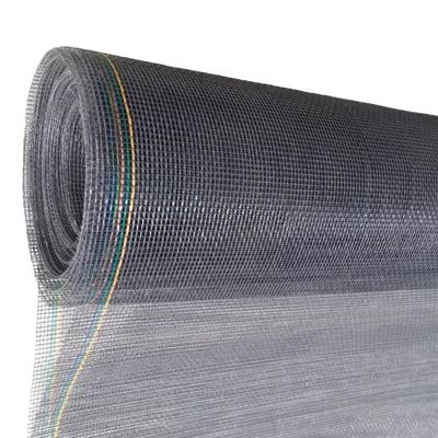 Écran intérieur en fibre de verre noir empêche les moustiques et la circulation de l'air