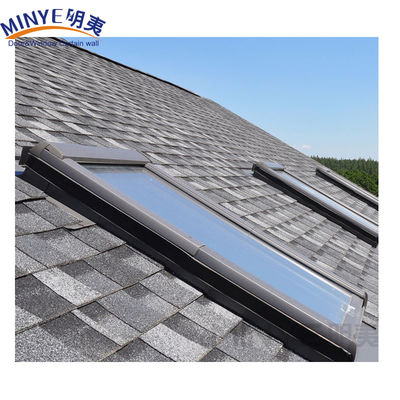 Profil en alliage d'aluminium Système de solution de toiture de fenêtre fixe de conception moderne