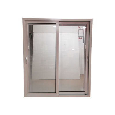 Couche d'alimentation Porte en verre semi-automatique coulissante avec roue pour la satisfaction du client