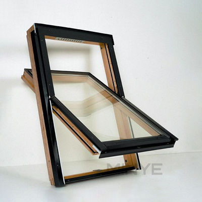 Fenêtre en aluminium avec rétroviseur/fenêtre à toit en doublure fenêtre simple/double/triple verre