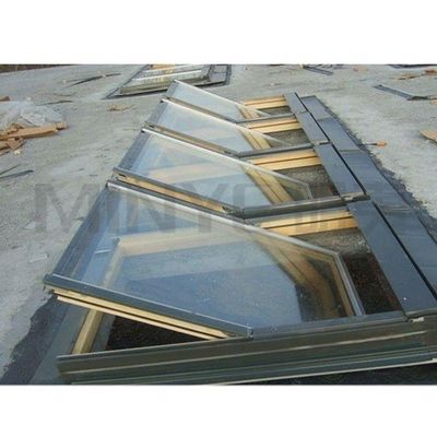 Fenêtre en aluminium avec rétroviseur/fenêtre à toit en doublure fenêtre simple/double/triple verre