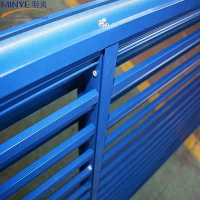 Options personnalisables Louver en aluminium / volet fenêtres fixes pour le sous-sol et la maison