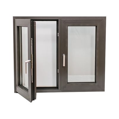 Grille à fenêtre en aluminium à ouverture horizontale avec taille personnalisée