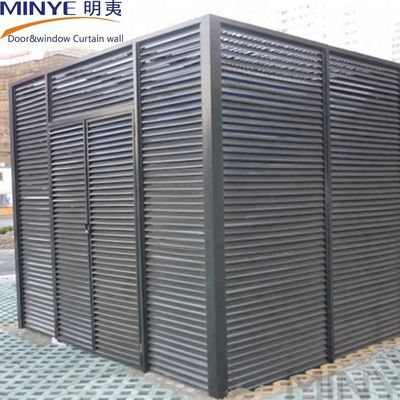 Les volets en aluminium sont la solution ultime pour la ventilation extérieure des portes avant