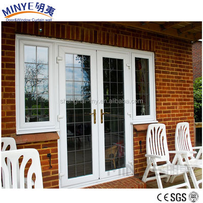 Porte en plastique de conception moderne pour porte en PVC en plastique