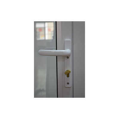 Porte de salle de bains en acier inoxydable à l' intérieur de taille personnalisée avec verre trempé
