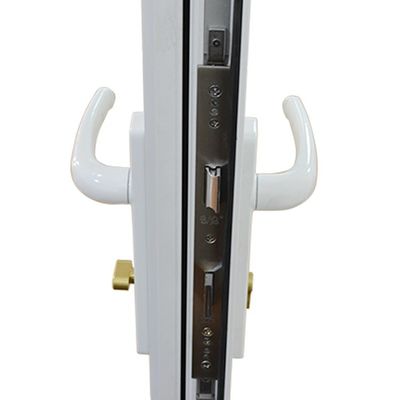Porte de salle de bains en acier inoxydable à l' intérieur de taille personnalisée avec verre trempé