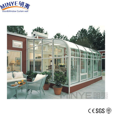 Chambre solaire en verre unique/laminé/témperé/faible/clair/tint/triple pour jardin d'hiver