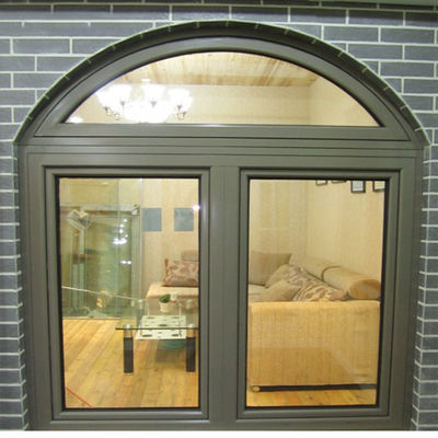 fenêtre de conception de grille en fer à profil UPVC en verre simple/double/triple pour améliorer la maison