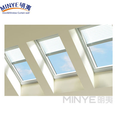 Fenêtre de toit en aluminium Skyview avec style swing ouvert et stores à l' épreuve du son