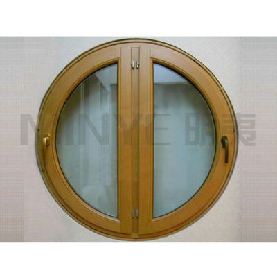 1Épaisseur de profil de.4 mm Moulissage de briques à Shanghai Fenêtre à carreaux en bois à demi-ronde