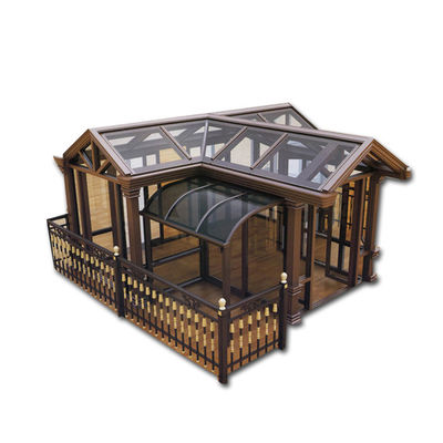 Améliorez votre maison avec les chambres d'hiver en verre vert de Shanghai Minye.