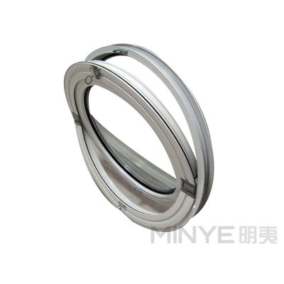 Cadre de fenêtre standard CE fenêtre circulaire en aluminium semi-circulaire avec matériel