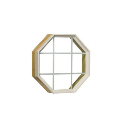 Cadre de fenêtre standard CE fenêtre circulaire en aluminium semi-circulaire avec matériel