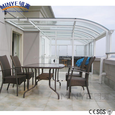 Améliorez votre maison avec les chambres d'hiver en verre vert de Shanghai Minye.