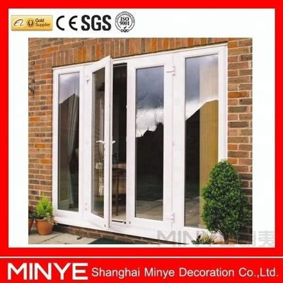 Le design de la porte principale de la maison du Kerala Vinyl Frame Porte en UPVC avec vitre et caractéristique imperméable à l'eau