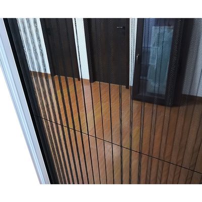 Retractible style ouvert personnalisé triple moustiquaires écran coulissant Porte et fenêtre