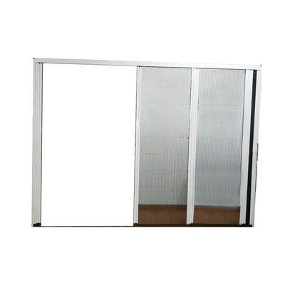 Retractible style ouvert personnalisé triple moustiquaires écran coulissant Porte et fenêtre